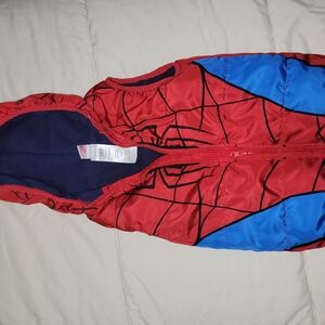 Kids Red and Blue SpiderMan Vest and Sweater